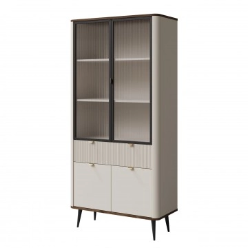 Hochvitrine Rotevio 1SD2W RT02