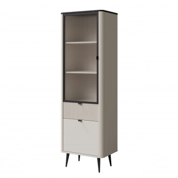 Standvitrine Rotevio 1S1D1W RT03
