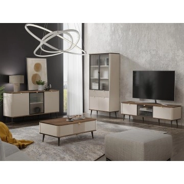 Wohnzimmer-Set Rotevio I