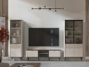 Wohnzimmer-Set Rotevio II