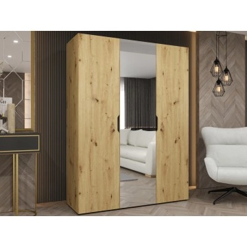 Kleiderschrank mit Spiegel Umonca 150 cm