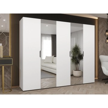 Kleiderschrank mit Spiegel Umonca 250 cm