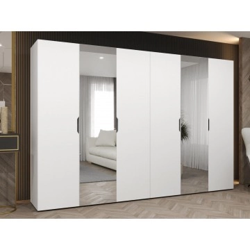 Kleiderschrank mit Spiegel Umonca 300 cm