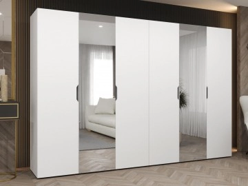 Kleiderschrank mit Spiegel Umonca 300 cm