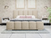 Polsterbett mit Bettkasten Lisko Boucle