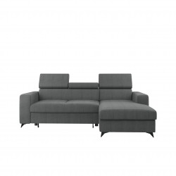 Miniaturbild von Ecksofa Levioseno Premium Cord mit Bettkasten und Schlaffunktion