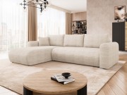 Ecksofa Wousia mit Schlaffunktion und Bettkasten