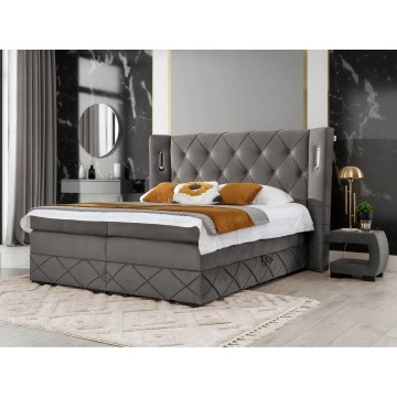 Boxspringbett mit zwei Bettkästen Banjul Lux
