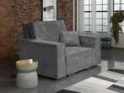 Sofa Clivia Star Cord I mit Schlaffunktion und Bettkasten