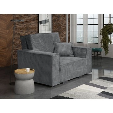 Sofa Clivia Star Cord I mit Schlaffunktion und Bettkasten