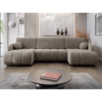 Wohnlandschaft Creyza U mit Bettkasten und Schlaffunktion