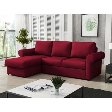 Ecksofa Madrid mit Bettkasten und Schlaffunktion