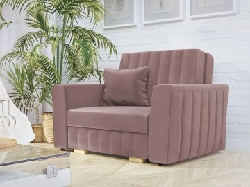 Sofa Clivia Glam I mit Schlaffunktion und Bettkasten
