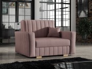 Sofa Clivia Glam I mit Schlaffunktion und Bettkasten