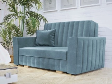 Sofa Clivia Glam II mit Schlaffunktion und Bettkasten