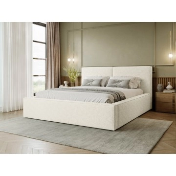Polsterbett mit Bettkasten Sokoz Boucle