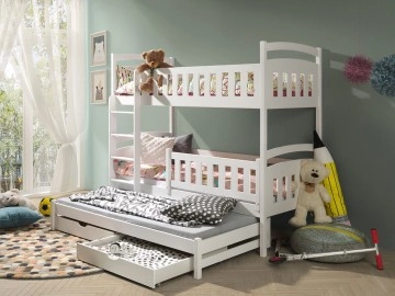 Etagenbett mit Stauraum Asopus 80