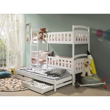 Etagenbett mit Stauraum Asopus 90
