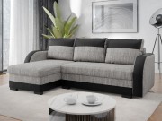 Ecksofa Jukka mit Schlaffunktion und Bettkasten