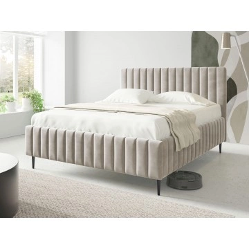 Polsterbett mit Bettkasten Lirunit Leg