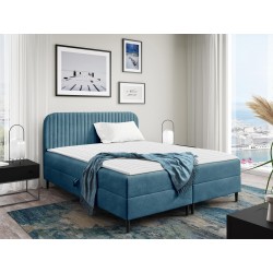 Miniaturbild von Boxspringbett mit zwei Bettkästen Centina 1 Boucle