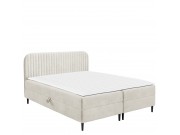 Boxspringbett mit zwei Bettkästen Centina 1 Boucle
