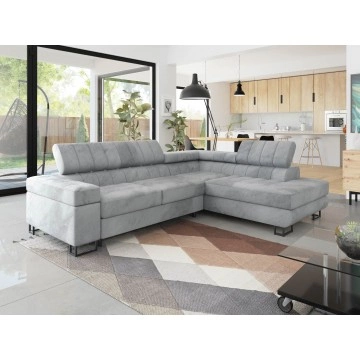 Ecksofa Wales mit Bettkasten und Schlaffunktion Premium