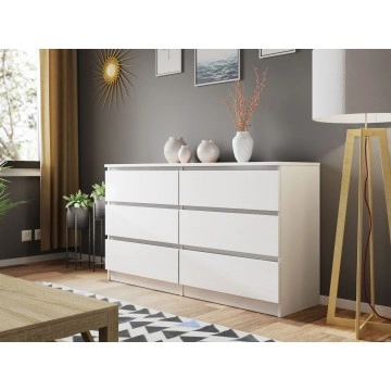 Kommode mit 6 Schubladen Osko 140 OK6