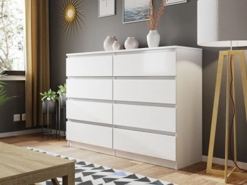 Kommode mit 8 Schubladen Osko OK8