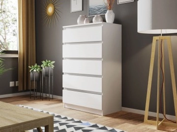 Kommode mit 5 Schubladen Osko OK5
