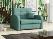 Sofa Clivia Gold I mit Schlaffunktion und Bettkasten