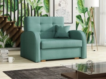 Sofa Clivia Gold I mit Schlaffunktion und Bettkasten