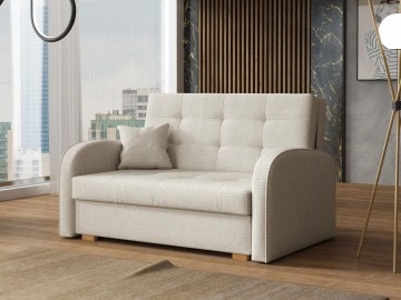 Sofa Clivia Gold II mit Schlaffunktion und Bettkasten