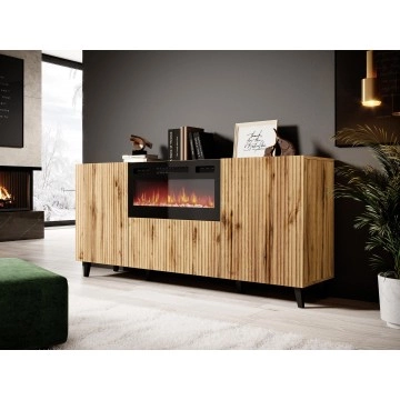 Sideboard Tilderi 180 mit Kamin