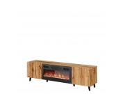 TV-Lowboard Tilderi 180 mit Kamin