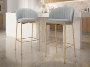 Barhocker Archie BS-1258/GL (2er-Set)