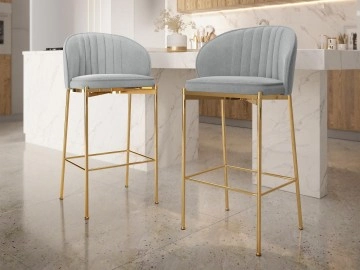 Barhocker Archie BS-1258/GL (2er-Set)