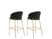 Barhocker Archie BS-1258/GL (2er-Set)