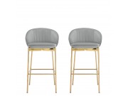 Barhocker Archie BS-1258/GL (2er-Set)