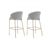 Barhocker Archie BS-1258/GL (2er-Set)