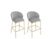 Barhocker Archie BS-1258/GL (2er-Set)