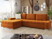Ecksofa Herkules mit Schlaffunktion und Bettkasten Premium