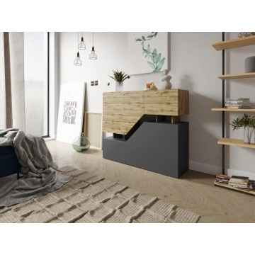 Kommode mit 4 Türen Bekas