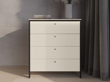 Kommode Enna 4S EN03 mit 4 Schubladen