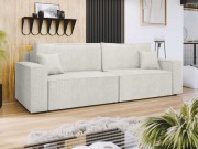 Sofa Kasjusz mit L-Funktion, zwei Bettkästen und Schlaffunktion