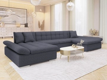 Wohnlandschaft Agata mit zwei Bettkästen und Schlaffunktion