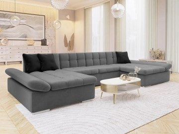 Wohnlandschaft Agata mit zwei Bettkästen und Schlaffunktion