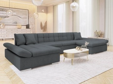 Wohnlandschaft Agata mit zwei Bettkästen und Schlaffunktion