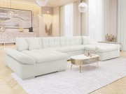 Wohnlandschaft Agata mit zwei Bettkästen und Schlaffunktion Premium