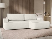 Ecksofa Nelupo mit Schlaffunktion und Bettkasten